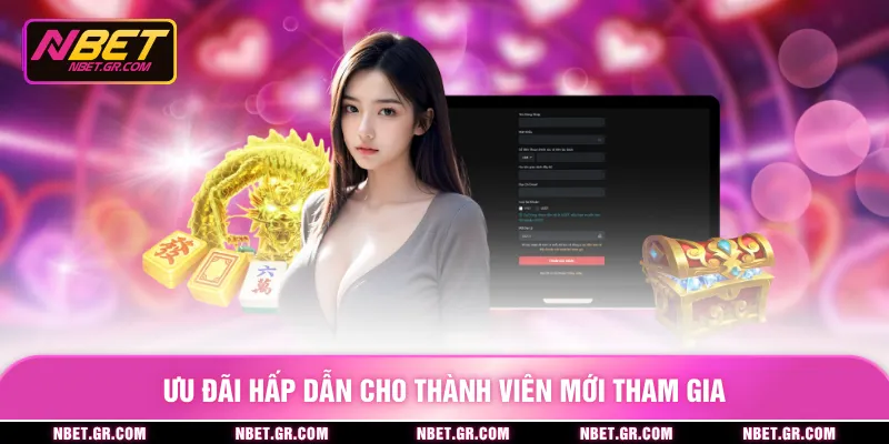 Ưu đãi hấp dẫn cho thành viên mới tham gia